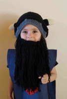 Casque Viking en laine